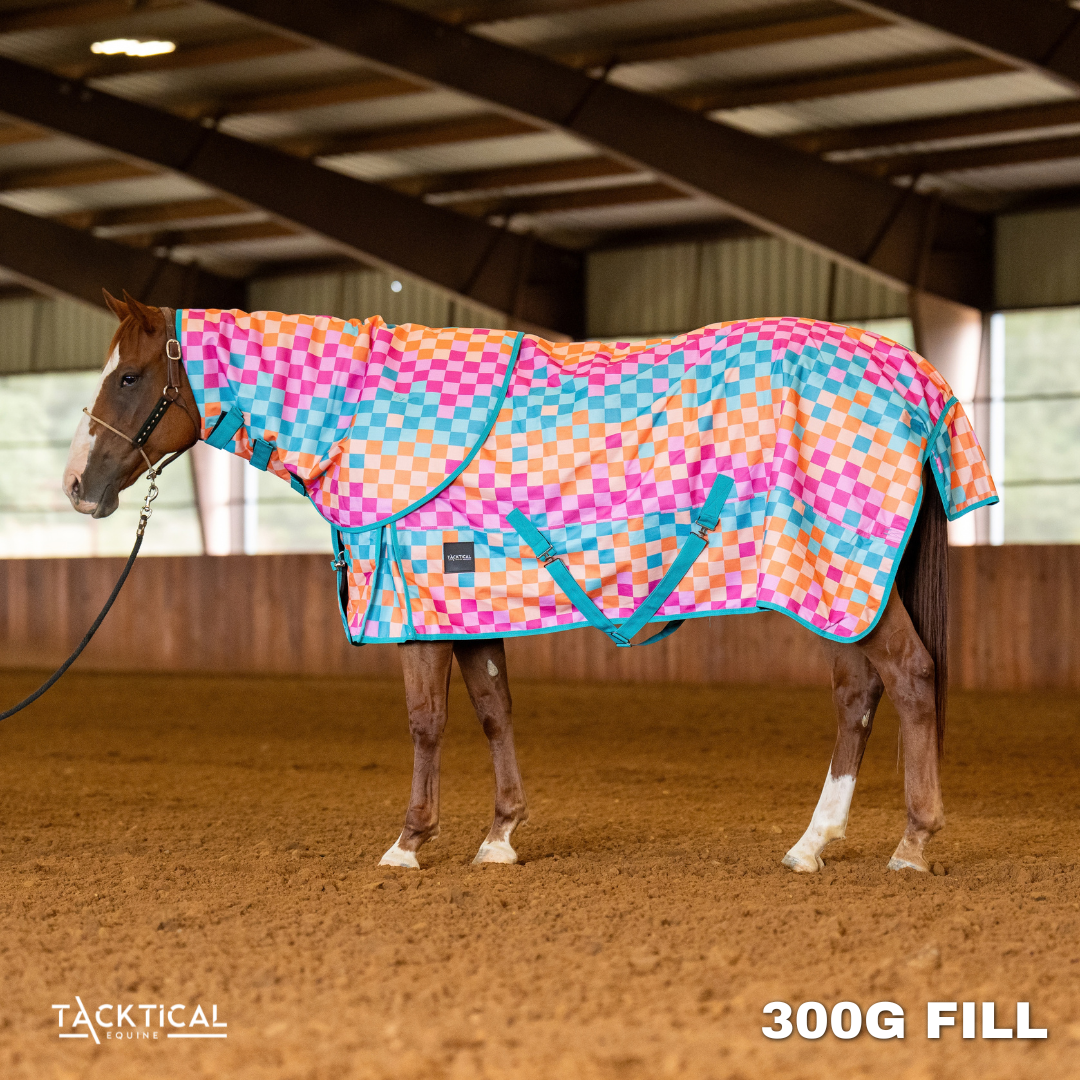 DIEGO 1200D PERFECT FIT WINTER BLANKET WITH NECK (300g - HEAVIEST)