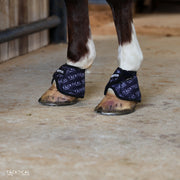 TACKTICAL LOGO WITH SPARKLE VELCRO BELL BOOTS