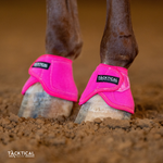 Load image into Gallery viewer, FLAMINGO WITH SPARKLE VELCRO BELL BOOTS