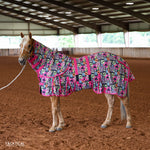 Load image into Gallery viewer, TACKTICAL WESTERN NEON MESH FLY SHEET W/ DETACHABLE NECK