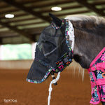 Load image into Gallery viewer, TACKTICAL WESTERN NEON FULL FACE FLY MASK
