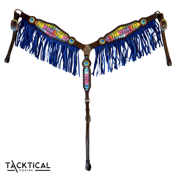 BENJIS LEATHER FRINGE BREASTCOLLAR – Tacktical
