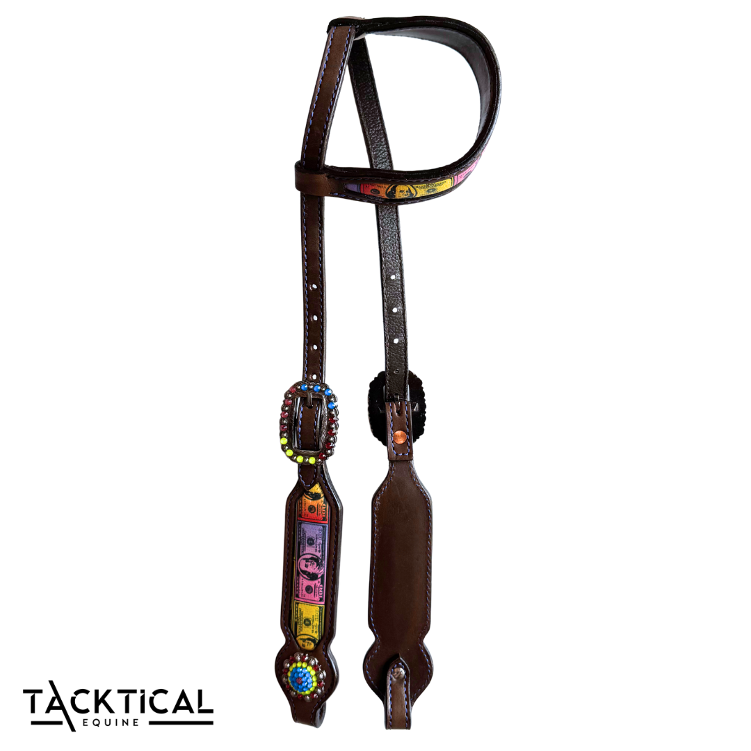 BENJIS LEATHER ONE EAR HEADSTALL