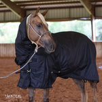 Load image into Gallery viewer, BLACK 1200D PERFECT FIT WINTER BLANKET WITH NECK

