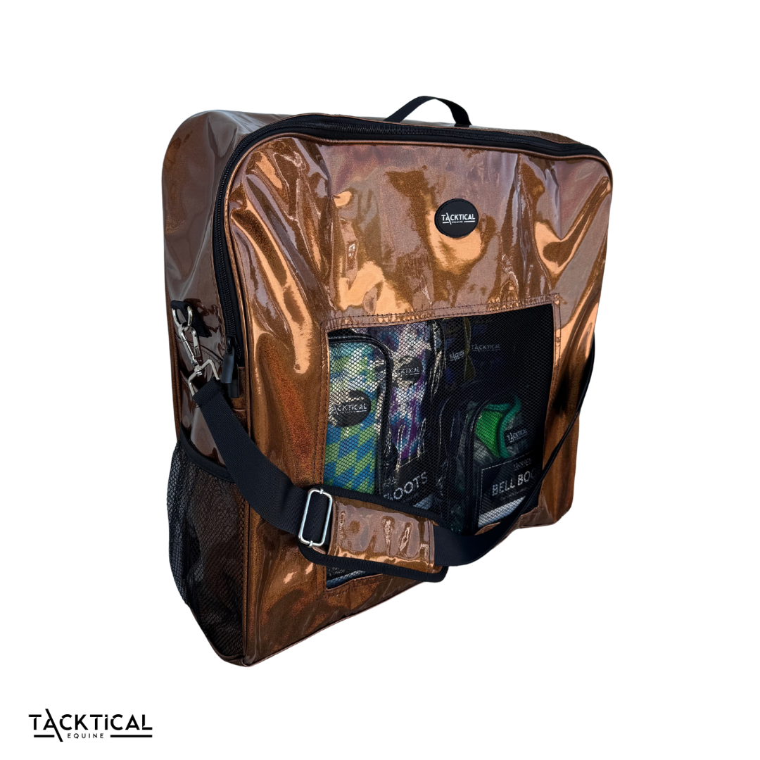 BRONZE CHROME DELUXE SPORT BOOT BAG