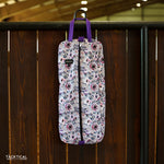 Load image into Gallery viewer, PURPLE PEONY HANGING BRIDLE BAG