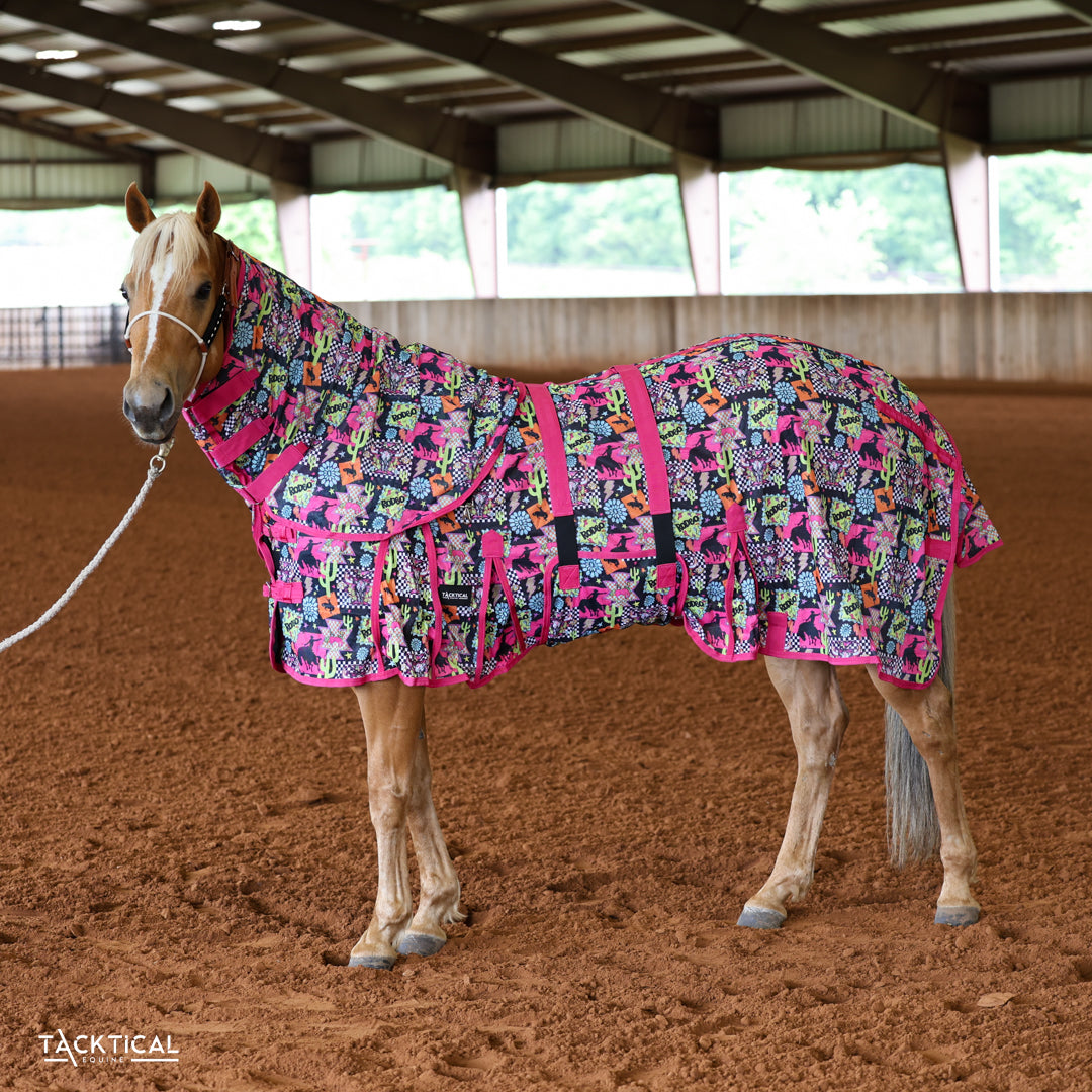 TACKTICAL WESTERN NEON MESH FLY SHEET W/ DETACHABLE NECK