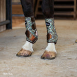 Load image into Gallery viewer, DUCK HUNT WITH SPARKLE VELCRO SPLINT BOOTS (PAIR)