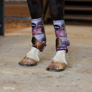 PIPER AZTEC WITH SPARKLE VELCRO SPLINT BOOTS (PAIR)