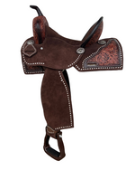 Load image into Gallery viewer, CHOCOLATE INTRO SMOKESHOW SADDLE
