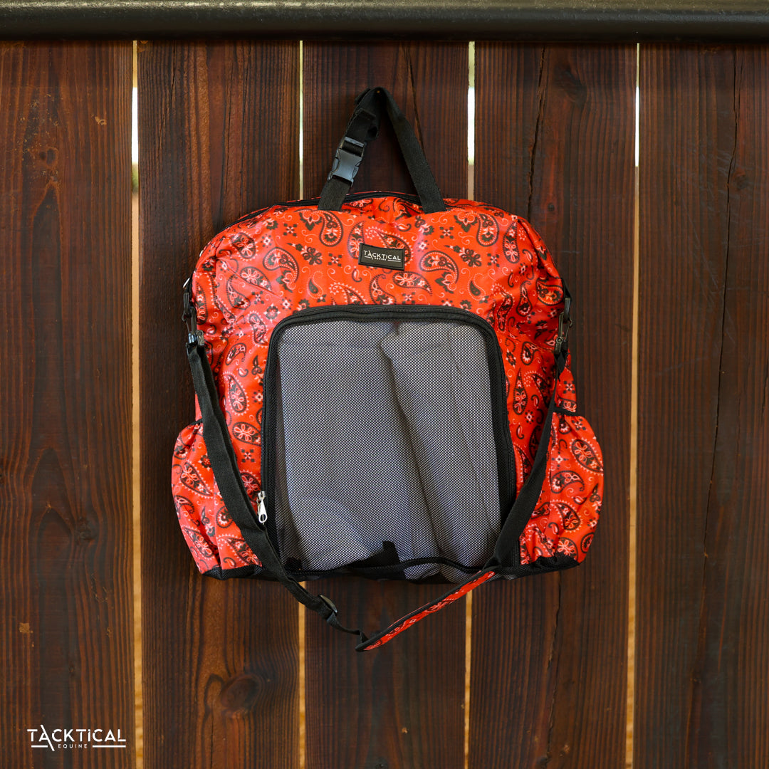 RED BANDANA SPORT BOOT BAG