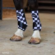 FINISH LINE  WITH SPARKLE VELCRO SPLINT BOOTS (PAIR)