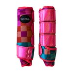 Load image into Gallery viewer, DIEGO WITH SPARKLE VELCRO SPLINT BOOTS (PAIR)