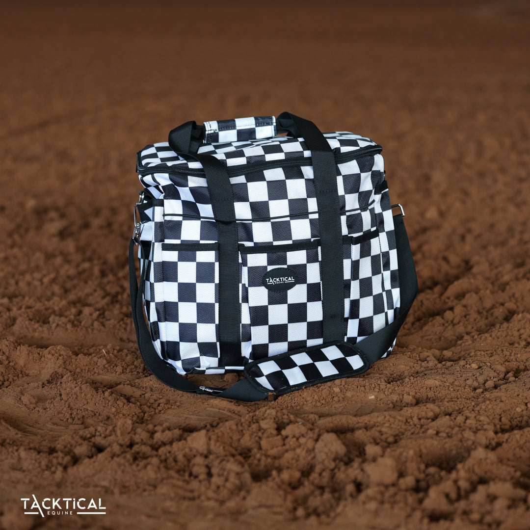 FINISH LINE GROOMING TOTE WITH ZIPPER