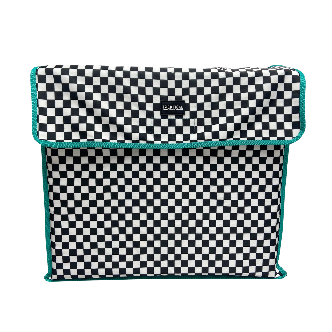 FINISH LINE & TURQUOISE STALL FRONT STORAGE BAG