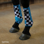 Load image into Gallery viewer, FINISH LINE &amp; TURQUOISE SPLINT BOOTS (PAIR)