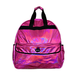 Load image into Gallery viewer, HOT PINK CHROME SPARKLE ALL AROUND BAG 2.0