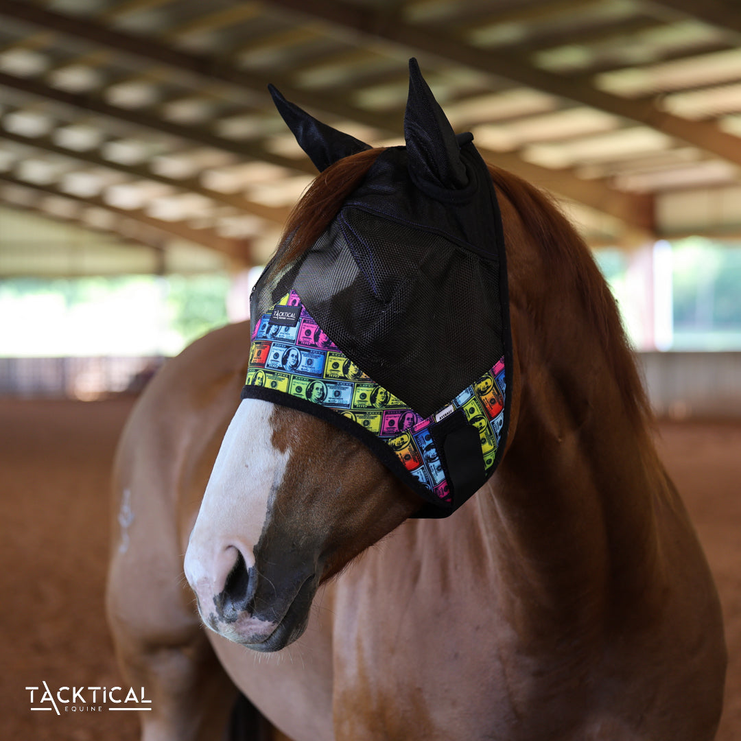 BENJIS DELUXE FLY MASK WITH EARS