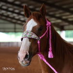 Load image into Gallery viewer, CACTUS BLOSSOM MULE TAPE HALTER
