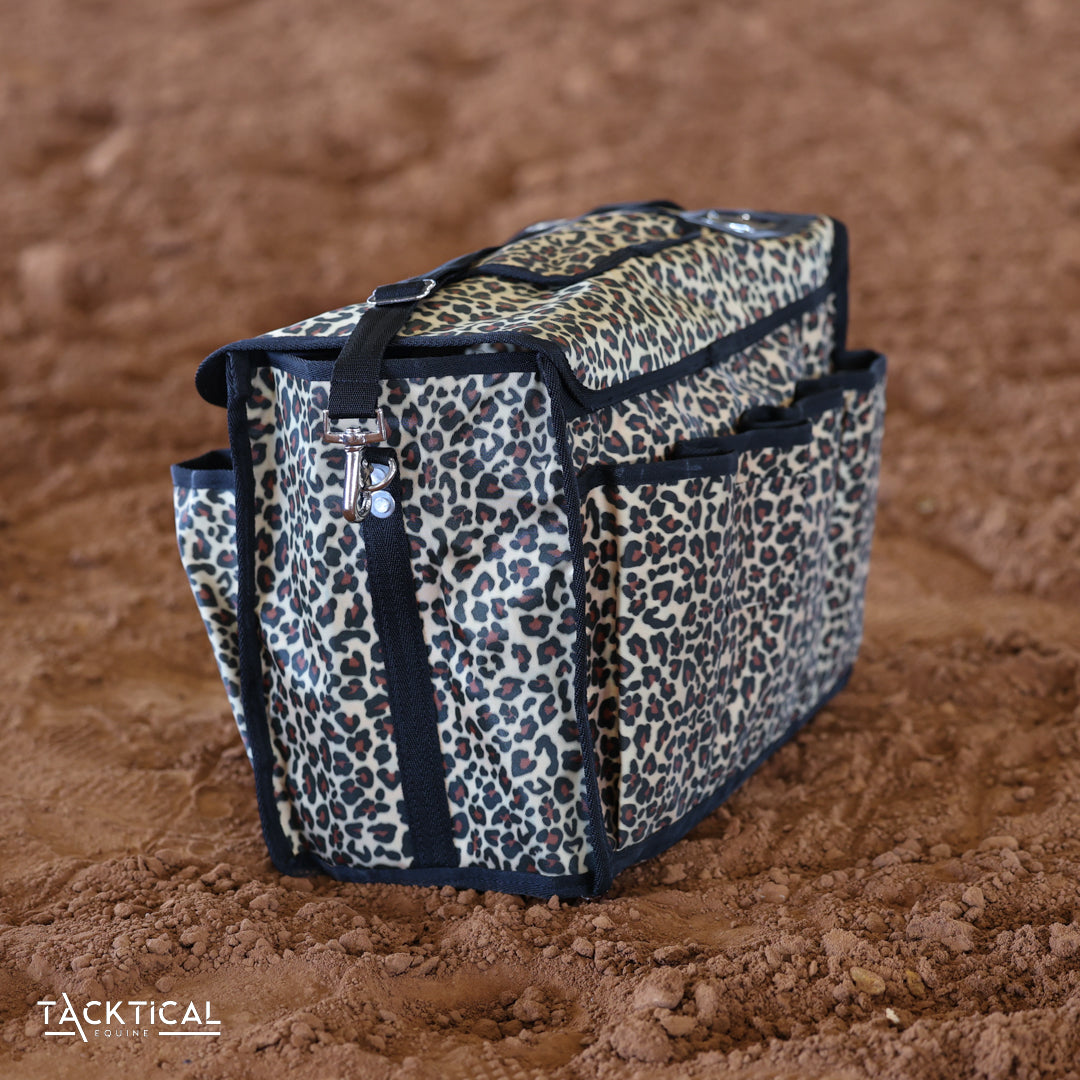 LEOPARD GROOMING TOTE CARRIER