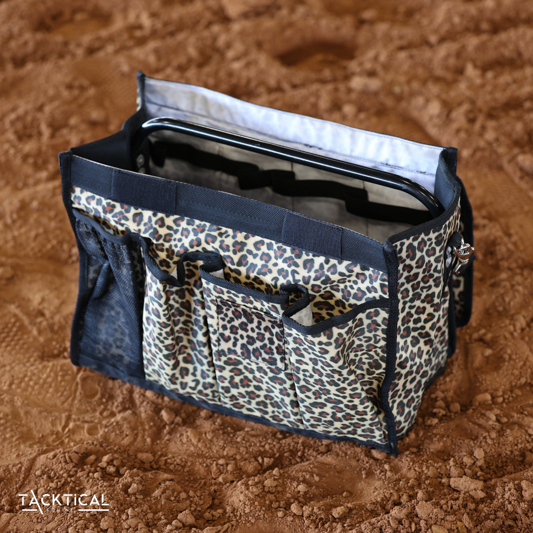 LEOPARD GROOMING TOTE CARRIER