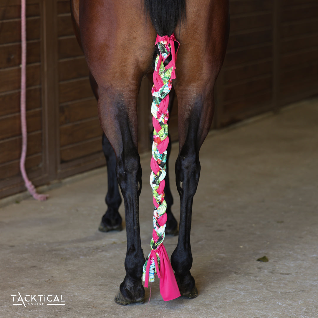 CACTUS BLOSSOM BRAID IN TAIL BAG