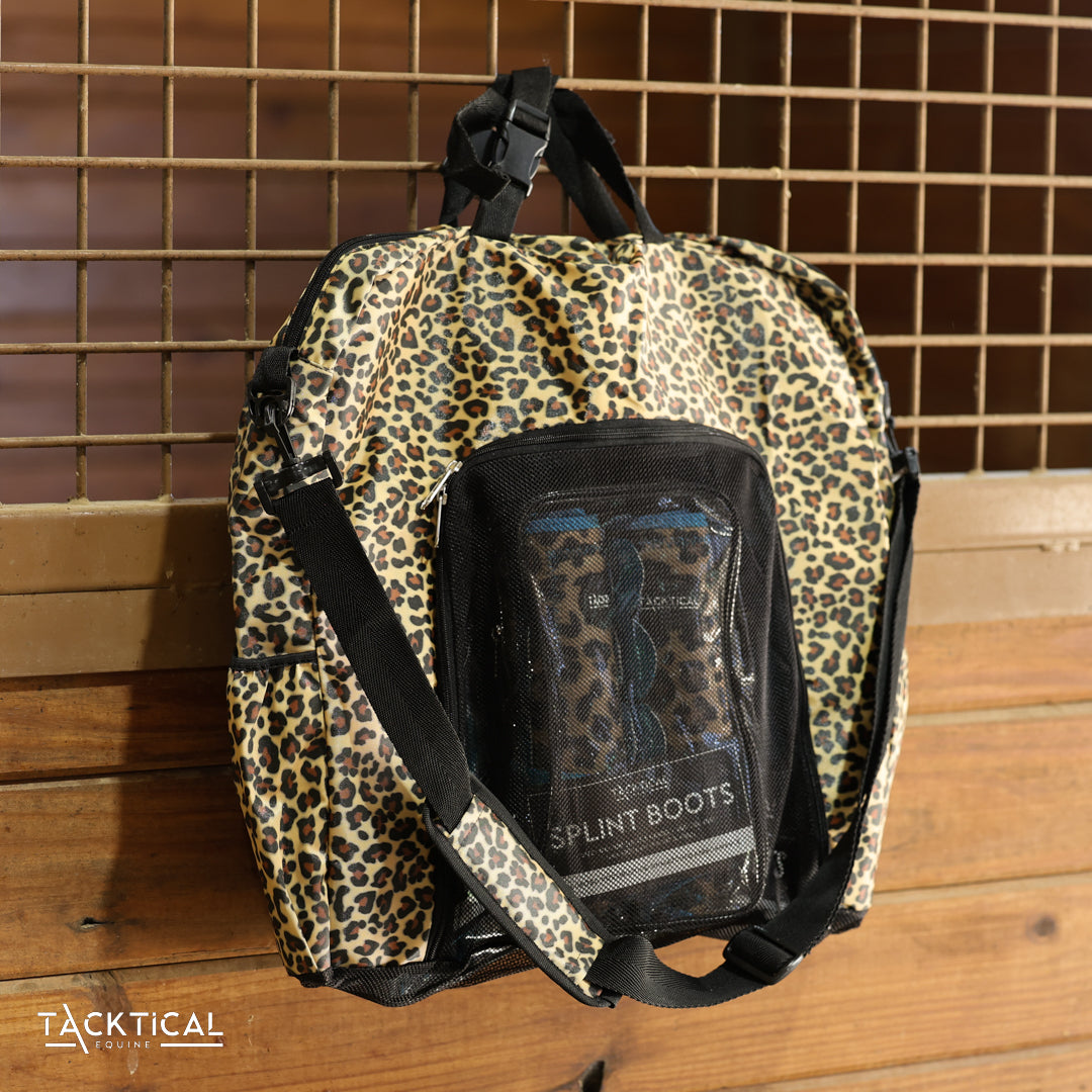 LEOPARD SPORT BOOT BAG (NEW STYLE)