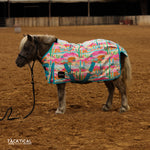 Load image into Gallery viewer, NEON CACTUS MINI/FOAL WINTER BLANKET
