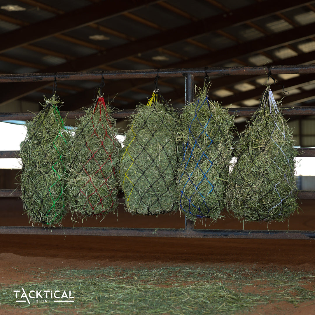 (50% OFF) XL TWO TONE SLOW FEEDER HAY BAGS