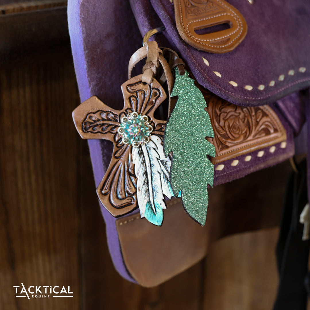 (50% OFF) TIE ON SADDLE CHARM