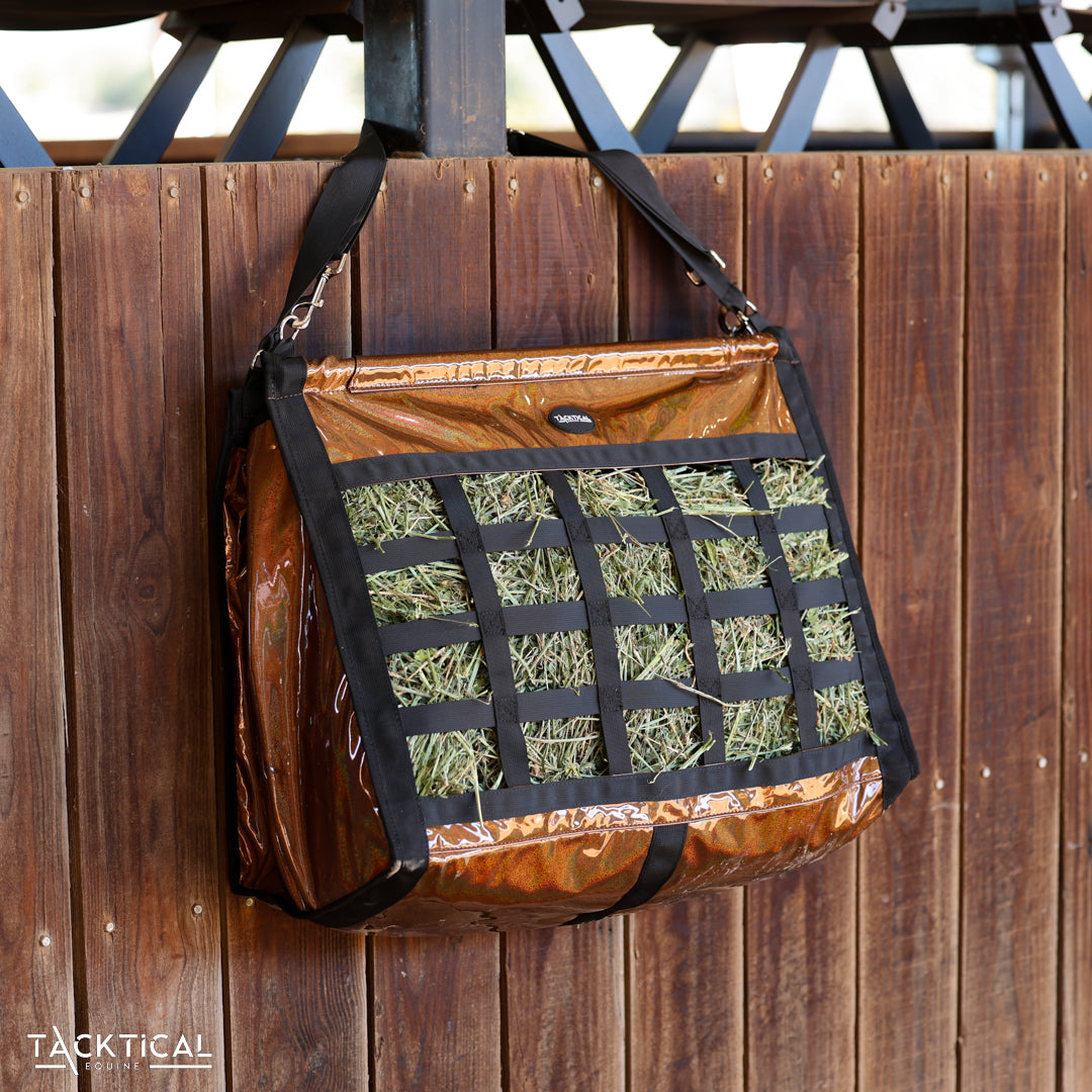 BRONZE CHROME ELITE HAY BAG