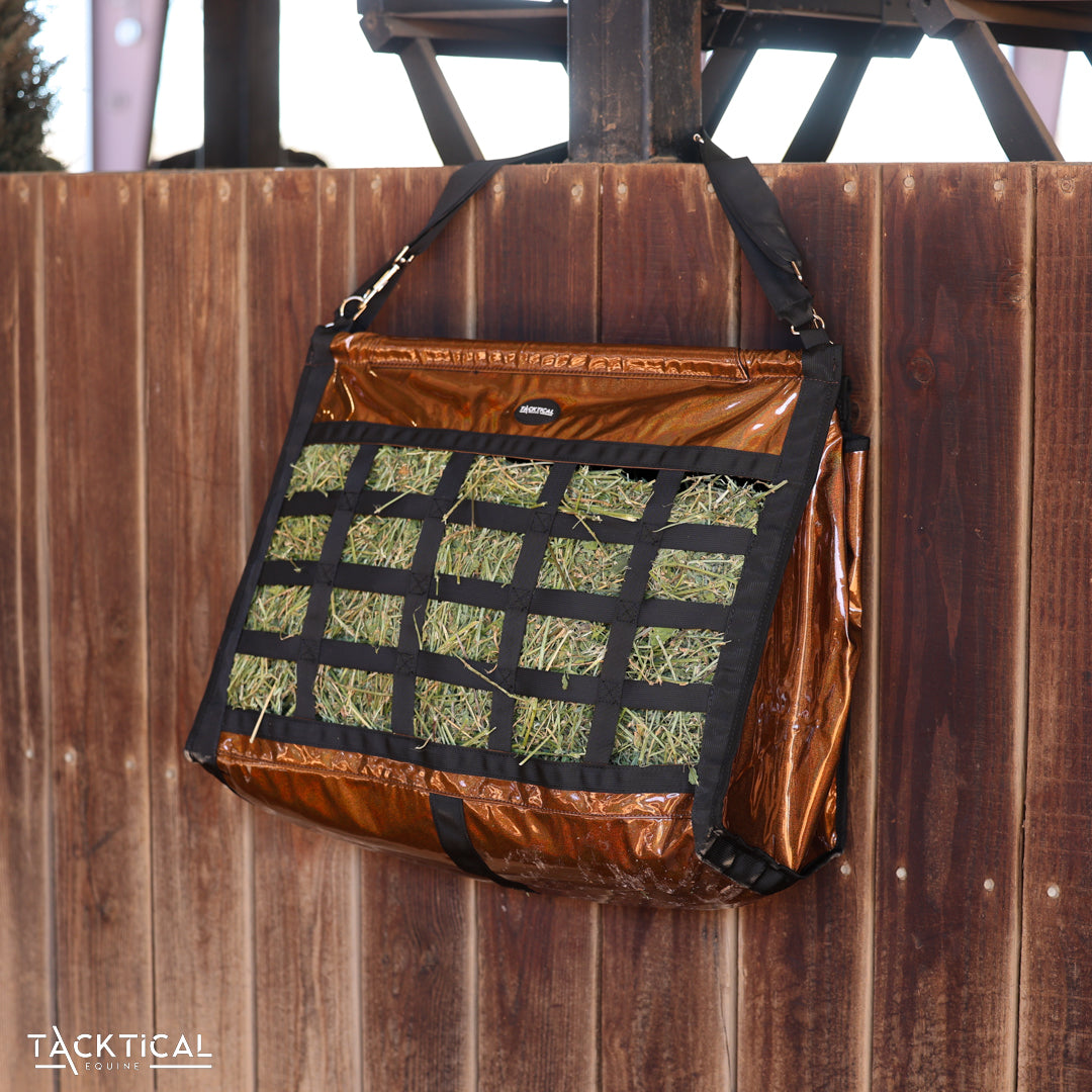 BRONZE CHROME ELITE HAY BAG