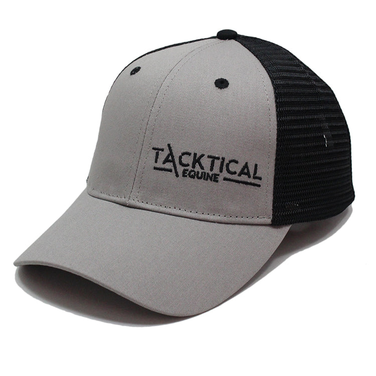 TACKTICAL GREY MESH BACK CAP