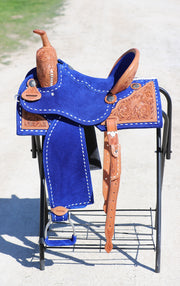ROYAL BLUE PHOENIX SADDLE - 14