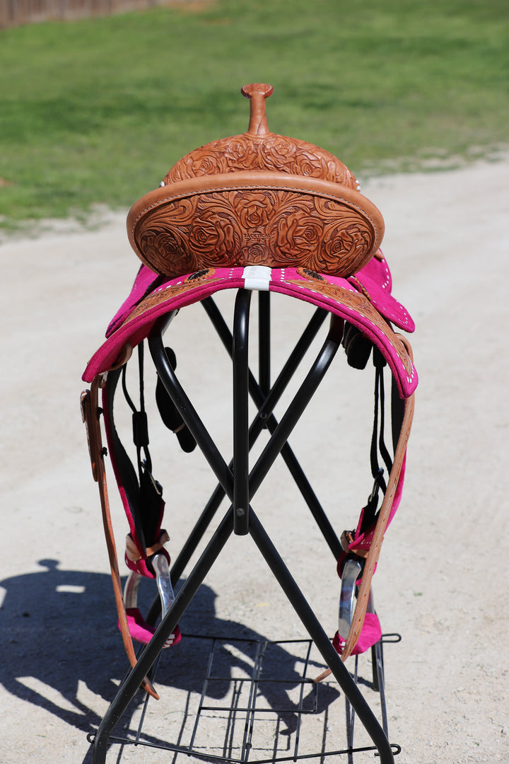 TACKTICAL HOT PINK PHOENIX SADDLE