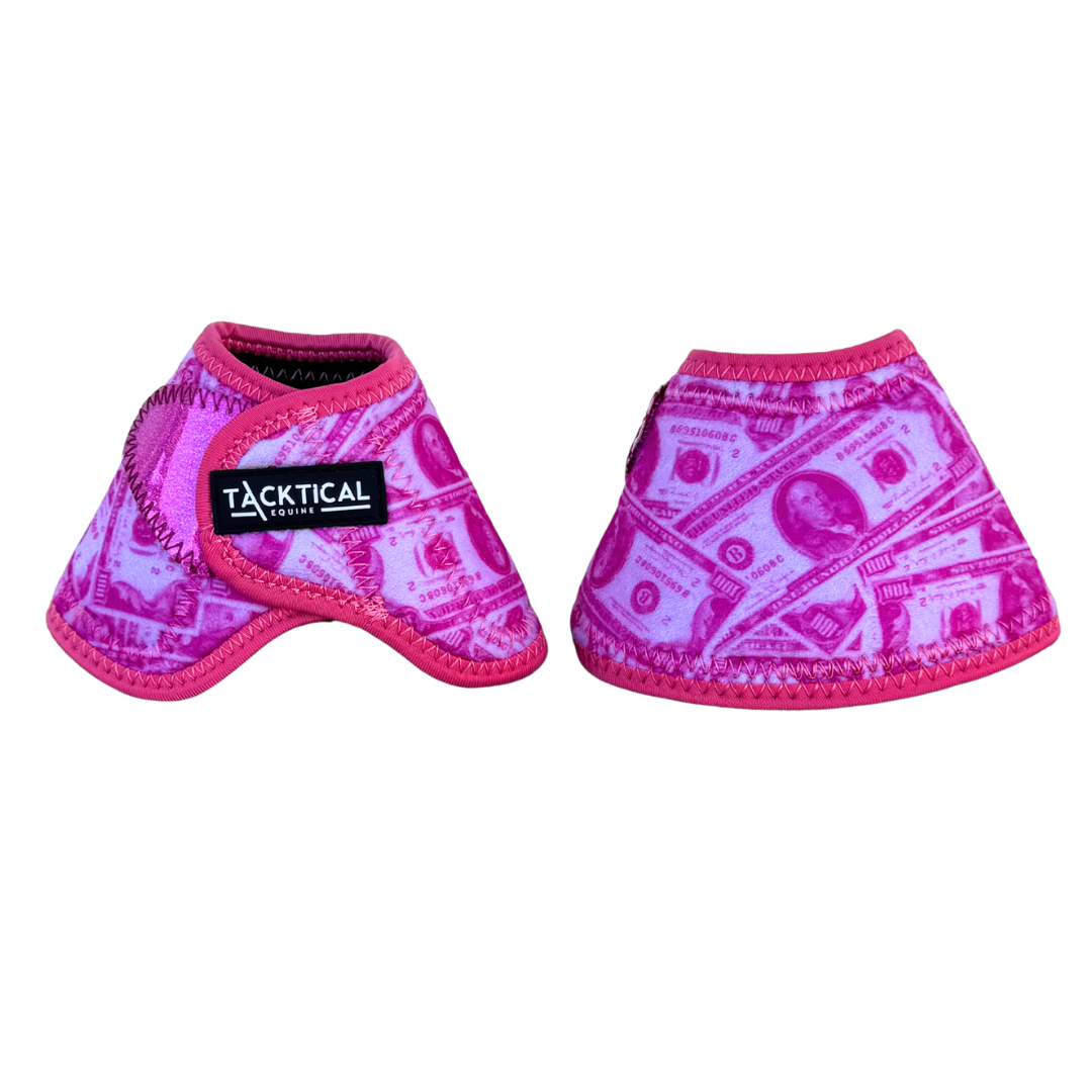MOMMY'S MONEY WITH SPARKLE VELCRO BELL BOOTS