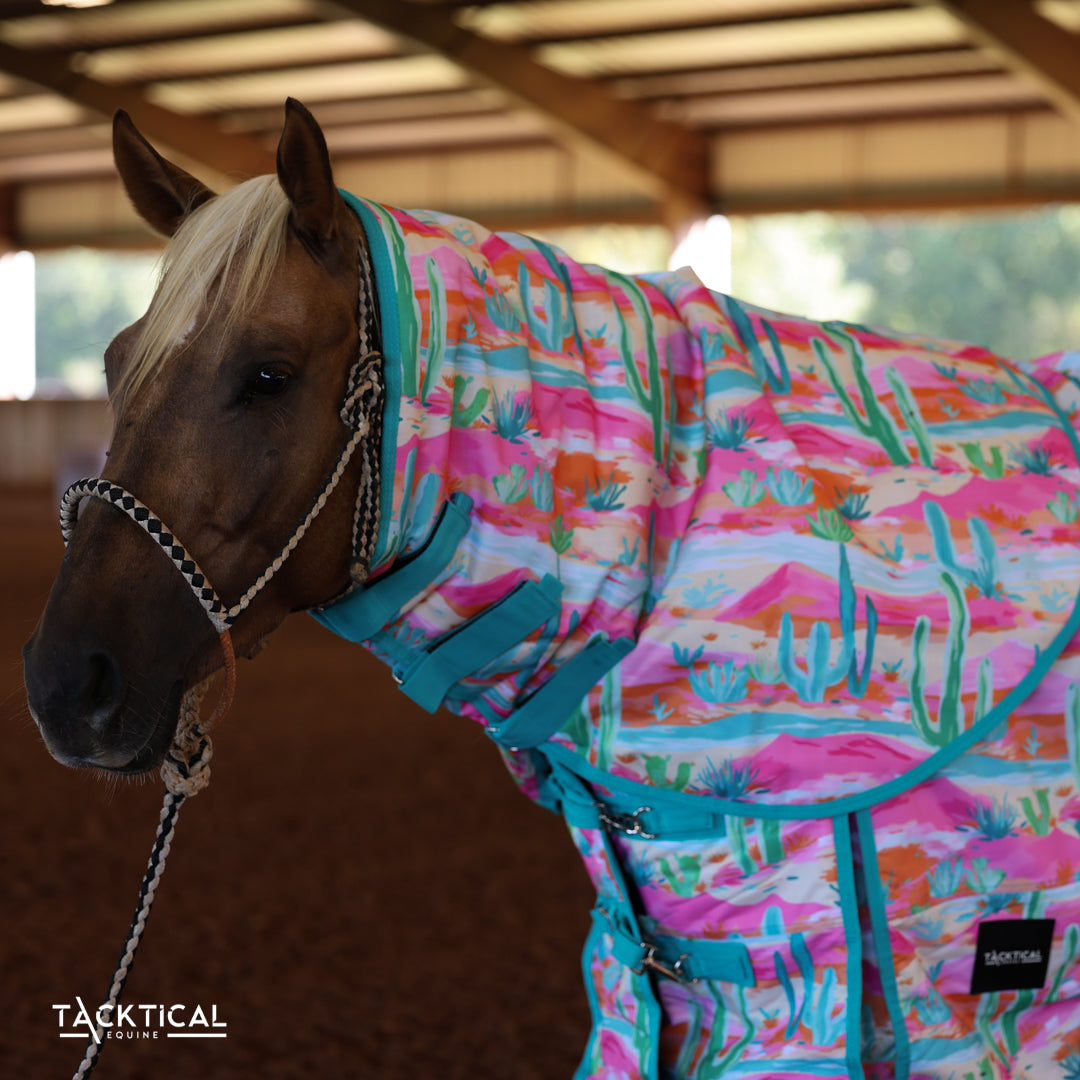 NEON CACTUS 1200D PERFECT FIT WINTER BLANKET WITH NECK