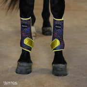 NEON LIGHTS WITH SPARKLE VELCRO SPLINT BOOTS (PAIR)