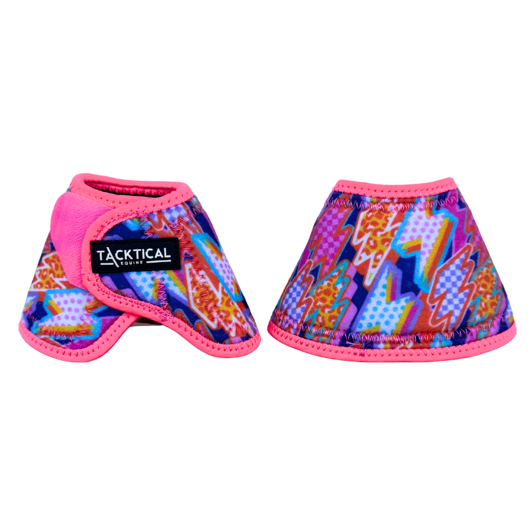 NEON LIGHTNING BELL BOOTS