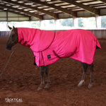 Load image into Gallery viewer, HOT PINK 1200D PERFECT FIT WINTER BLANKET WITH NECK
