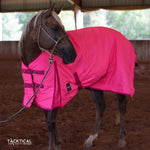 Load image into Gallery viewer, HOT PINK 1200D PERFECT FIT WINTER BLANKET WITH NECK
