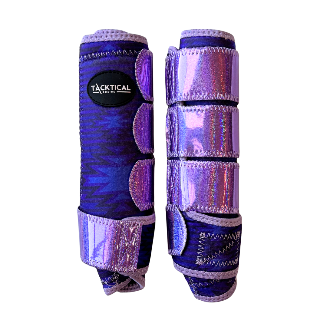 LEXIE 2.0 WITH SPARKLE VELCRO SPLINT BOOTS (PAIR)