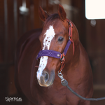Load image into Gallery viewer, LUXE BRONC NOSE HALTER - PURPLE
