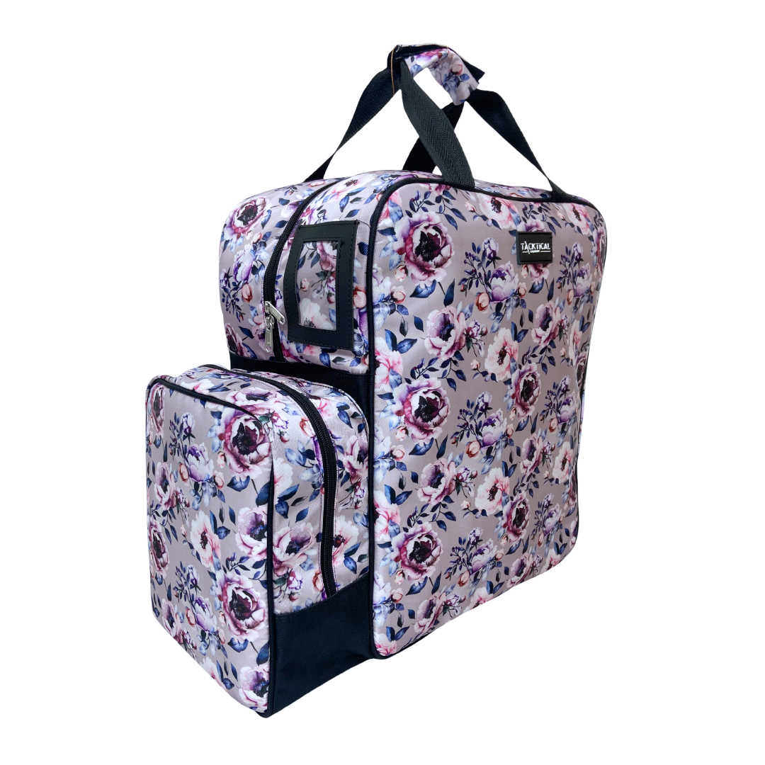 PURPLE PEONY ESSENTIAL RIDING BAG