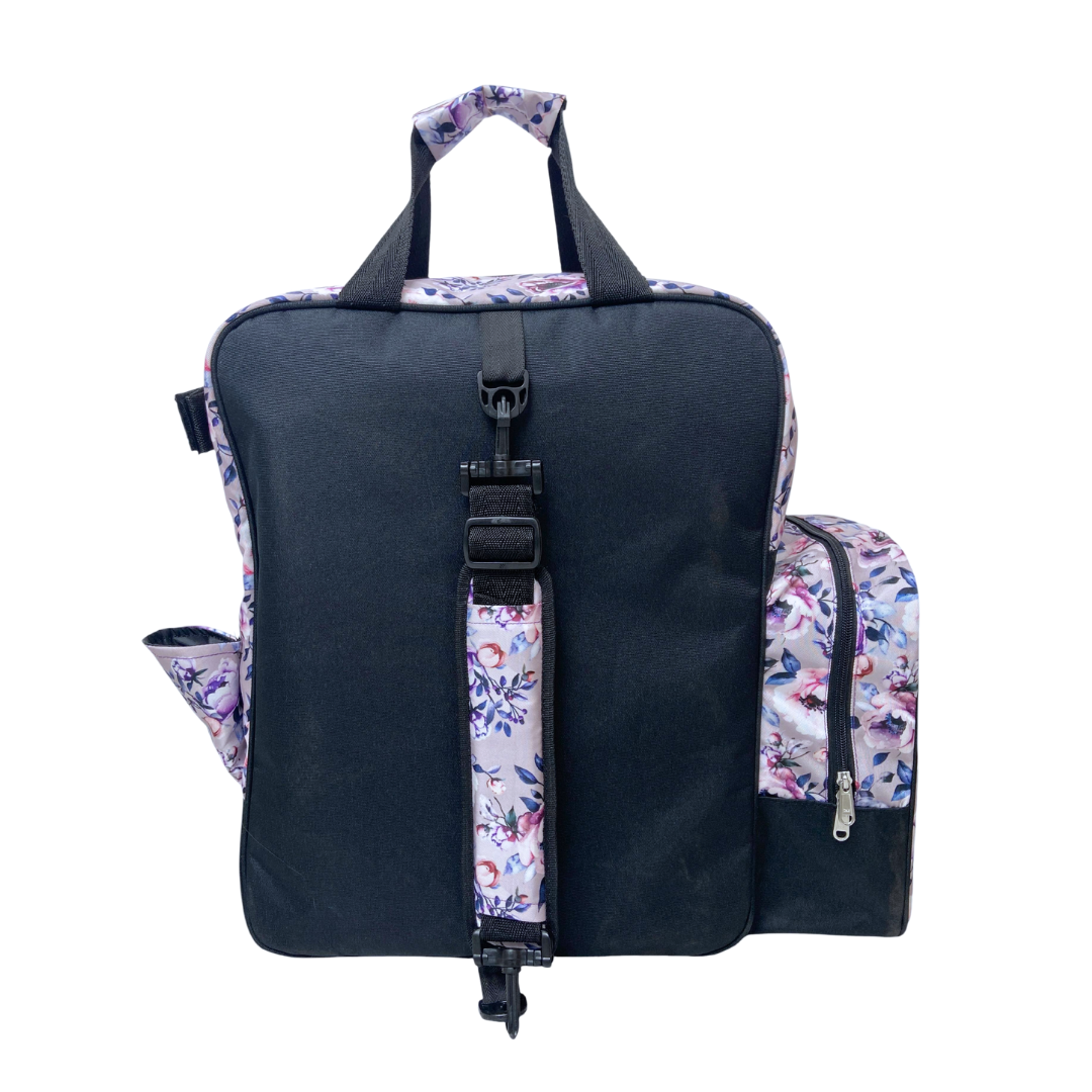 PURPLE PEONY ESSENTIAL RIDING BAG