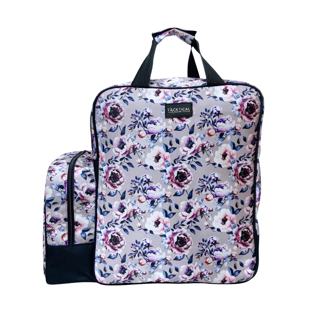 PURPLE PEONY ESSENTIAL RIDING BAG