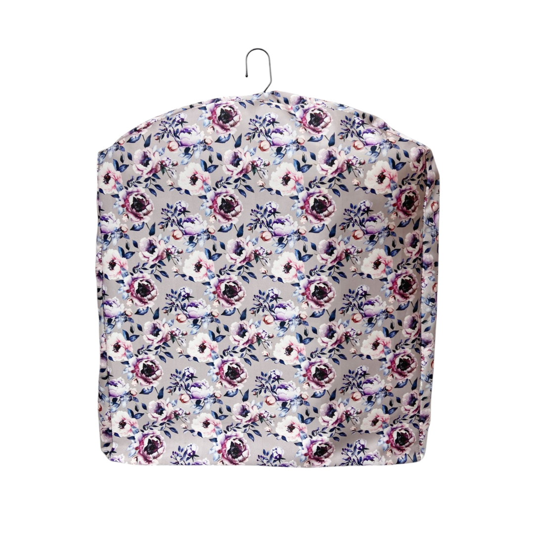 PURPLE PEONY GARMENT BAG