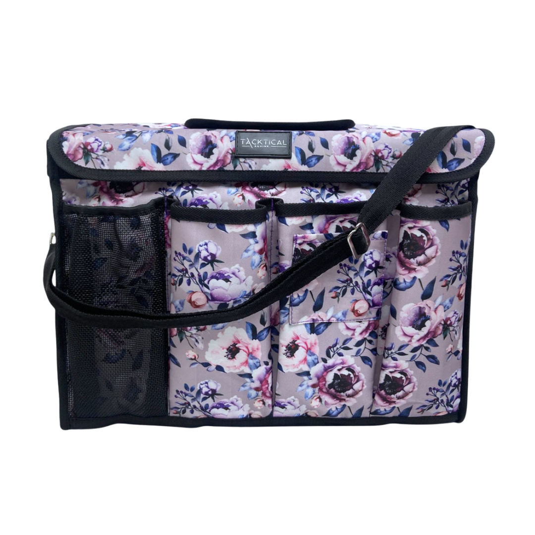 PURPLE PEONY GROOMING TOTE CARRIER