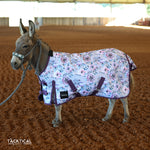 Load image into Gallery viewer, PURPLE PEONY MINI/FOAL WINTER BLANKET
