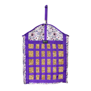 PURPLE PEONY SLOW FEEDER HAY BAG